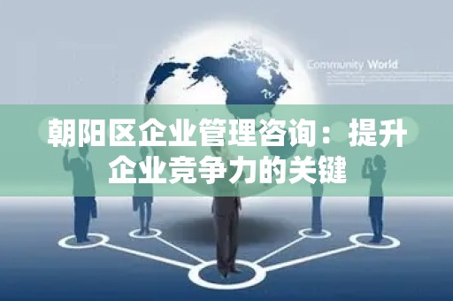 朝阳区企业管理咨询：提升企业竞争力的关键