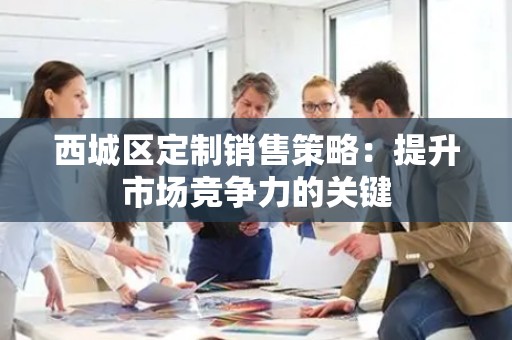 西城区定制销售策略：提升市场竞争力的关键