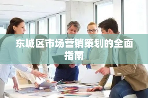 东城区市场营销策划的全面指南