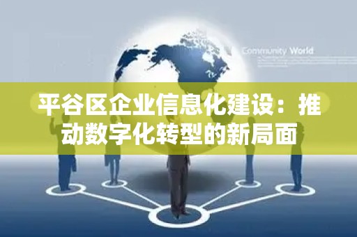 平谷区企业信息化建设：推动数字化转型的新局面