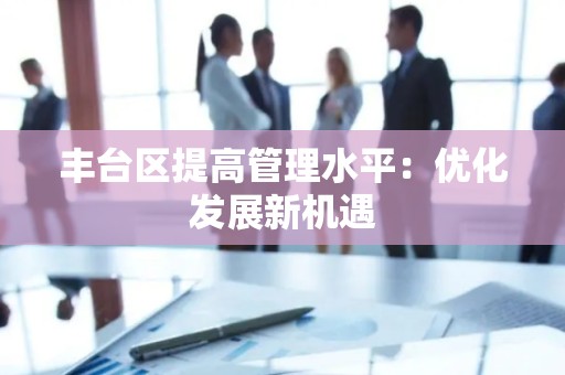 丰台区提高管理水平：优化发展新机遇