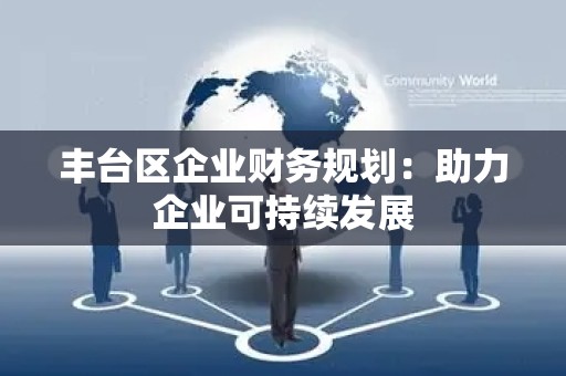 丰台区企业财务规划：助力企业可持续发展