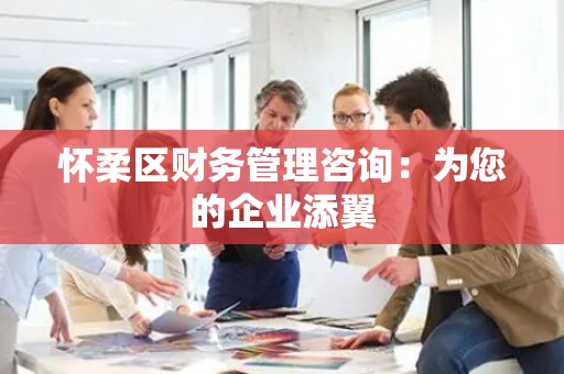 怀柔区财务管理咨询：为您的企业添翼