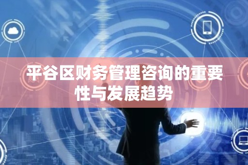 平谷区财务管理咨询的重要性与发展趋势