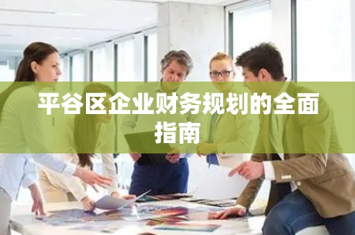 平谷区企业财务规划的全面指南