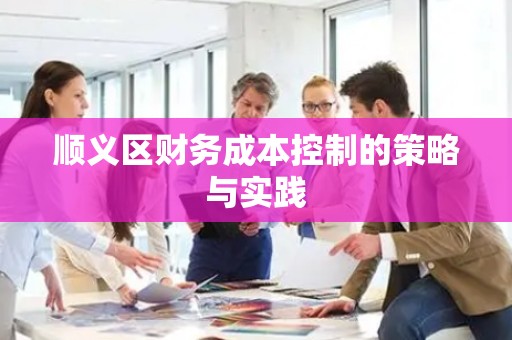 顺义区财务成本控制的策略与实践